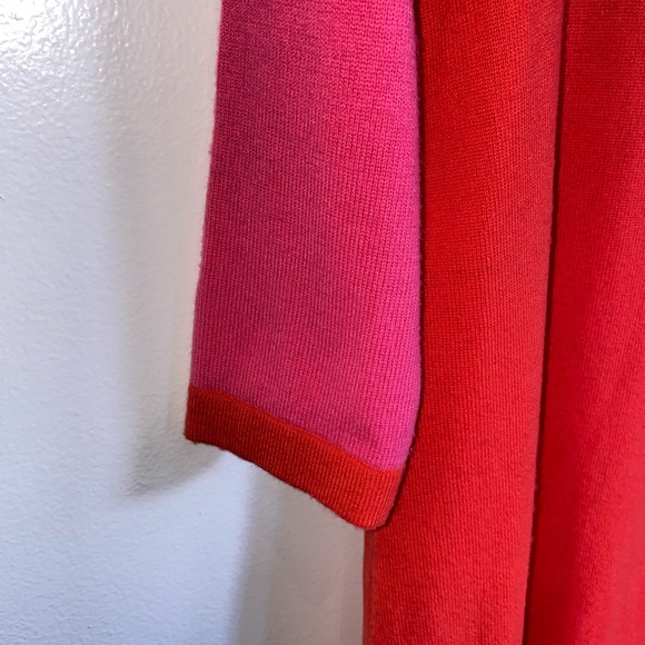 Kate Spade Color block Wool Bow Dress - Picture 5 of 9